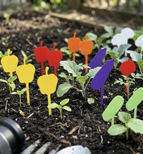 STL набор табличек для рассады «Овощи» - 7 моделей для 3D печати