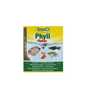 Tetra Phyll Flakes 12 г Корм для всех видов рыб хлопья