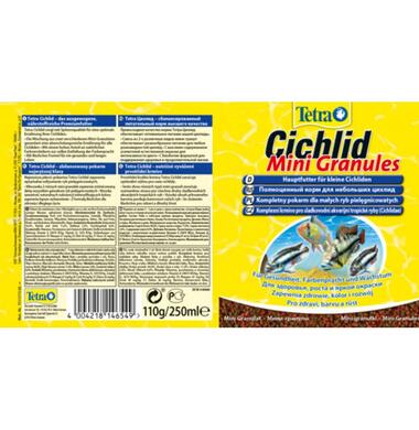 Tetra Cichlid Mini Granules 250 мл Корм для цихлид гранулы