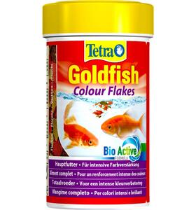 Tetra Goldfish Colour 100 мл Корм для золотых рыбок хлопья