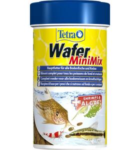 Tetra Wafer Mini Mix 100 мл Корм для донных рыб