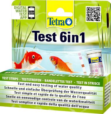 Тест для воды в пруду Tetra Pond Test 6in1