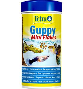 Tetra Guppy Mini Flakes 250 мл Корм для гуппи и живородящих хлопья