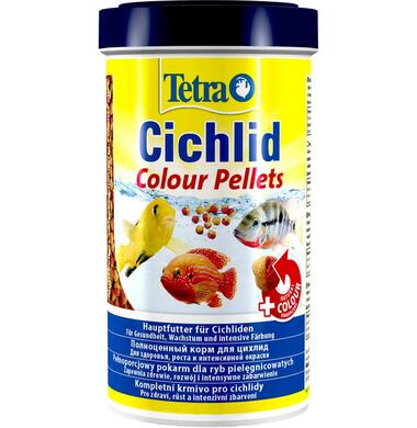 Tetra Cichlid Colour 500 мл Корм для цихлид шарики