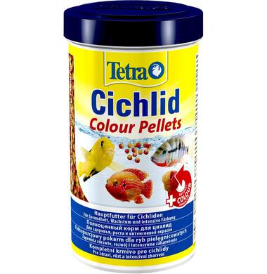 Tetra Cichlid Colour 500 мл Корм для цихлид шарики
