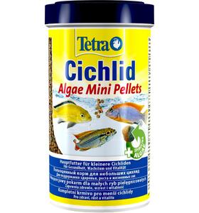 Tetra Cichlid Algae Mini 500 мл Корм для цихлид шарики