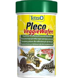 Tetra Pleco Veggie Wafers 100 мл / 42 г Корм для травоядных донных рыб