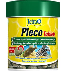 Tetra Pleco Tablets 120 таб Корм для травоядных донных рыб