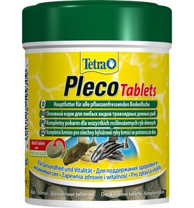 Tetra Pleco Tablets 275 таб Корм для травоядных донных рыб