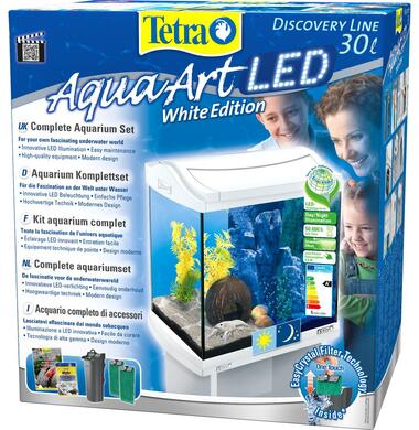 Аквариум Tetra AquaArt LED белый на 30 литров