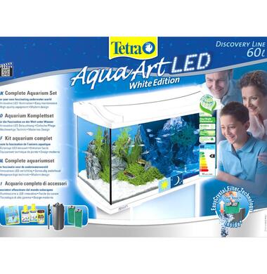 Аквариум Tetra AquaArt LED белый на 60 литров