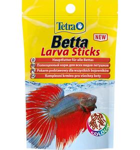 Tetra Betta LarvaSticks 5 г Корм для петушков палочки