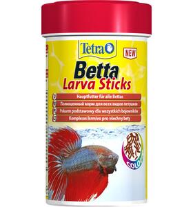 Tetra Betta LarvaSticks 100 мл Корм для петушков палочки