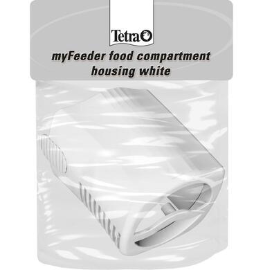 Корпус отделения для корма Tetra myFeeder белого цвета