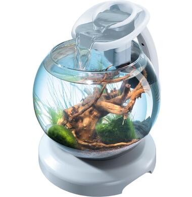 Аквариум Tetra Duo Waterfall Globe белый на 6,8 литра