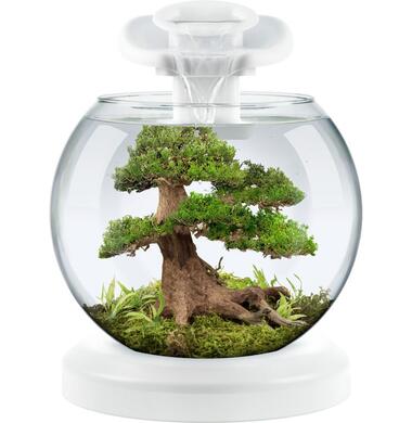 Аквариум Tetra Duo Waterfall Globe белый на 6,8 литра