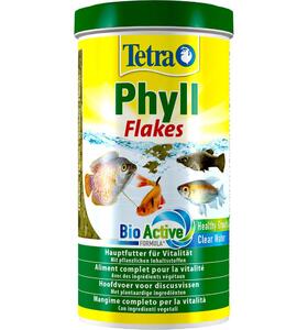 Tetra Phyll Flakes 1 л Корм для всех видов рыб хлопья