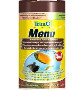 Tetra Menu 100 мл / 25 г Корм для всех видов рыб хлопья