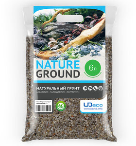 UDeco River Light "Светлый песок" 0,8-2 mm, 6 l