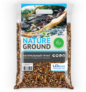 UDeco River Yellow "Жёлтый гравий" 3-5 mm, 6 l